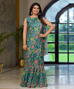 Ready To Wear Gown Style Saree