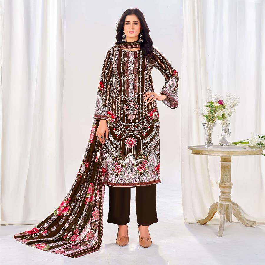 Black  Rayon Casual Wear Salwar Kameez