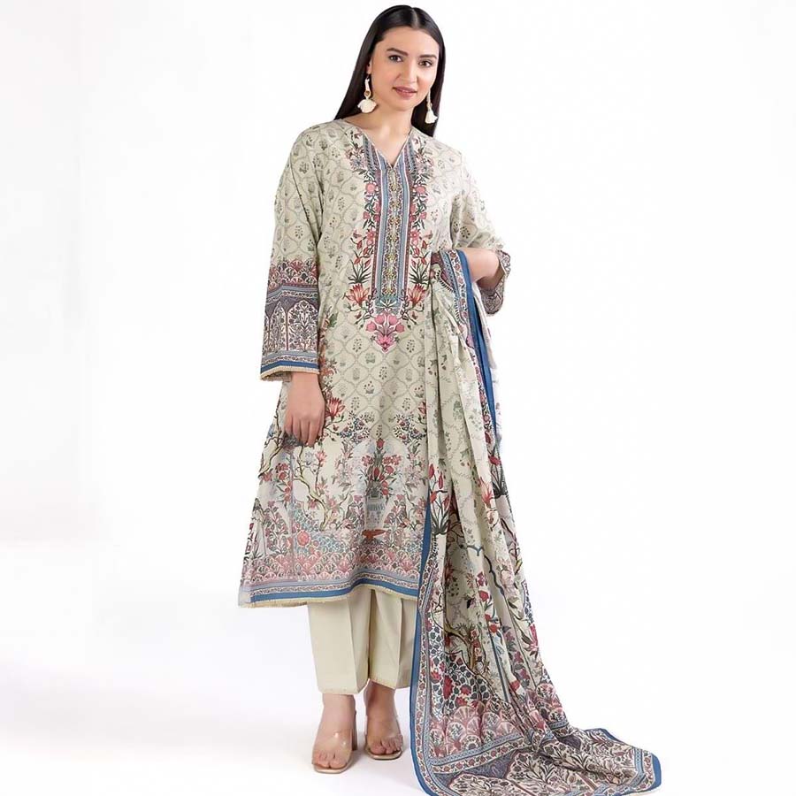 Green  Cotton Casual Wear Salwar Kameez
