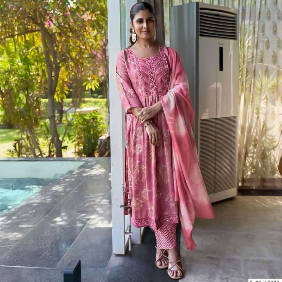 Pink  Capsule Casual Wear Salwar Kameez