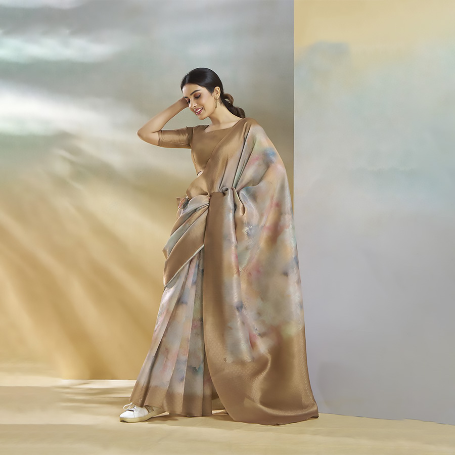 Muticolor SILK Casual Saree