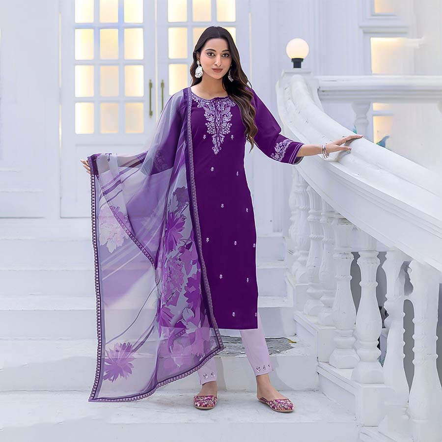 Violet Modal  Casual Wear Kurti