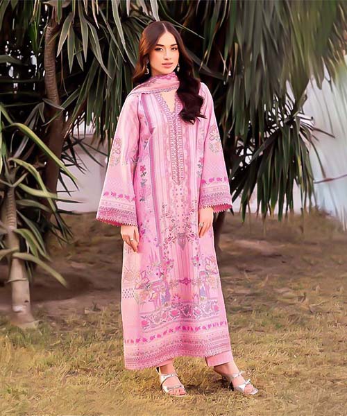 Pink Cambric Casual Wear Salwar Kameez in croatia
