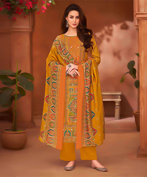 Yellow  Modal Casual Wear Salwar Kameez in belfast