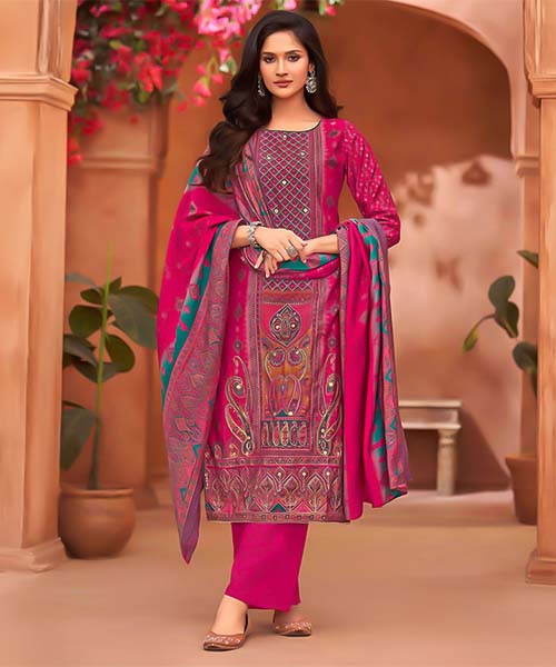 Magenta  Modal Casual Wear Salwar Kameez in northampton