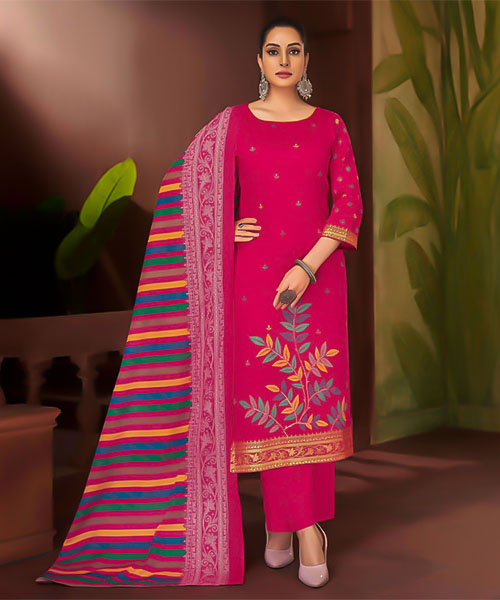 Magenta  Pure Zam Casual Wear Salwar Kameez in san jose