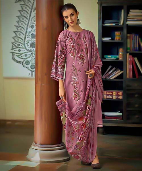 Pink  Cotton Casual Wear Salwar Kameez in australia