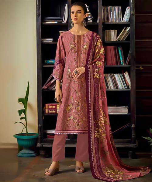 Pink  Cotton Casual Wear Salwar Kameez in australia