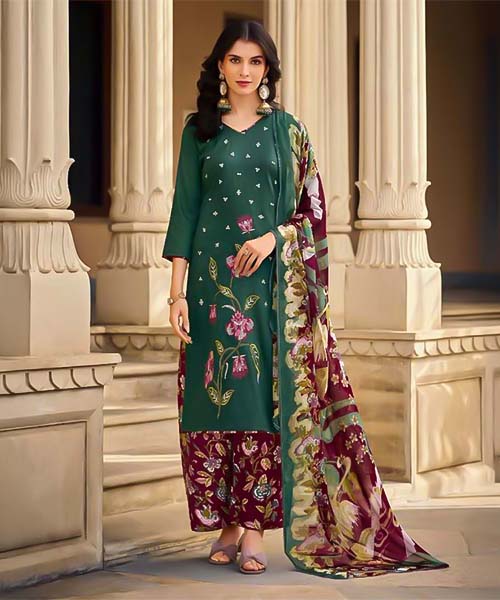 Green Jam Casual Wear Salwar Kameez in ipswich