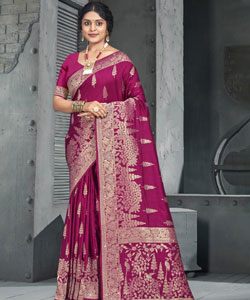 Luxury Draped in Fabric Designer Saree Showcase