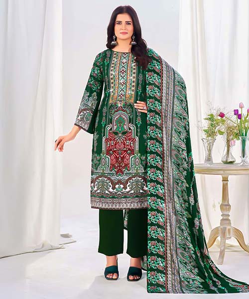 Green  Rayon Casual Wear Salwar Kameez in middlesbrough