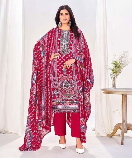 Magenta  Rayon Casual Wear Salwar Kameez in middlesbrough
