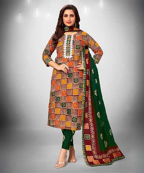 Yellow Cotton Casual Wear Salwar Kameez in bolton