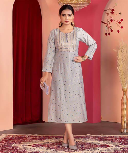 White  Vertican Casual Wear Kurti in southampton
