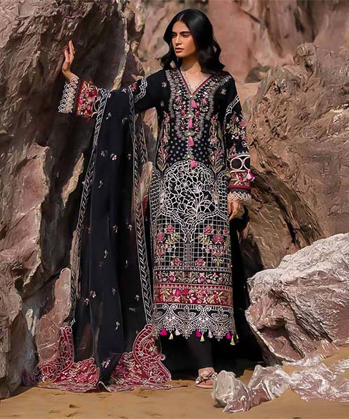 Black  Cotton Casual Wear Salwar Kameez in canterbury