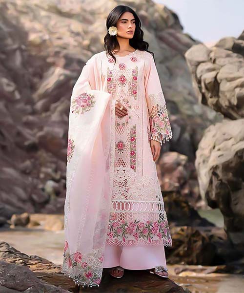 Pink Cotton Casual Wear Salwar Kameez in canterbury
