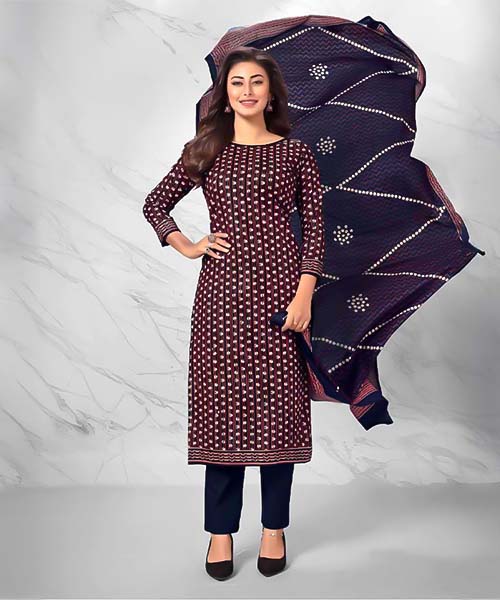 Blue  Cotton Casual Wear Salwar Kameez in tucson