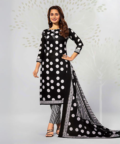 Black  Cotton Casual Wear Salwar Kameez in mumbai