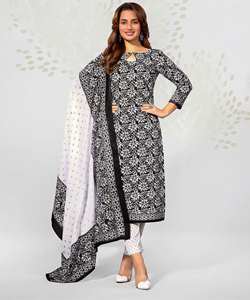 Black  Cotton Casual Wear Salwar Kameez in mumbai