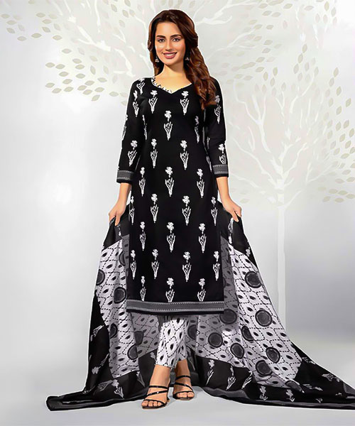Black  Cotton Casual Wear Salwar Kameez in mumbai