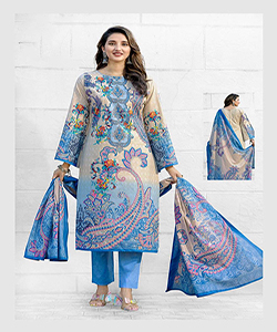 Breezy Lawn Cotton Casual Suit for Everyday Wear