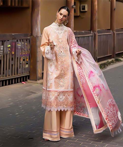 Salmon Cotton Casual Wear Salwar Kameez in seattle