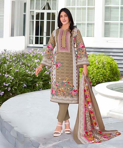 Green  Cotton Casual Wear Salwar Kameez