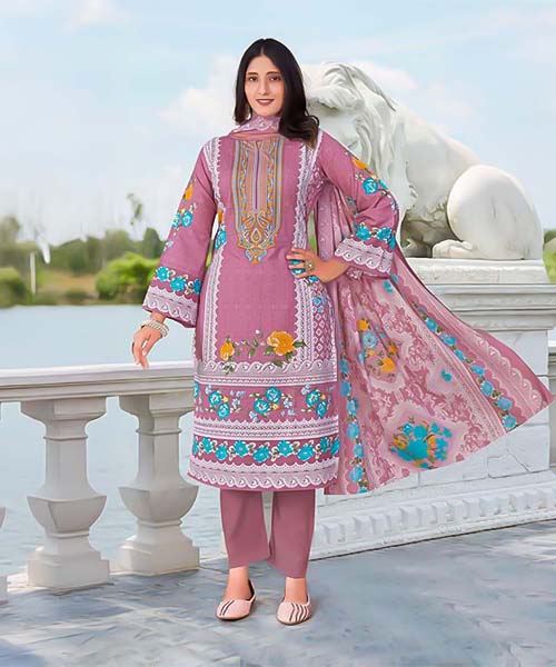 Purple Cotton Casual Wear Salwar Kameez in chicago