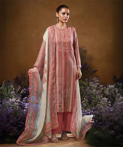 Red Cotton Party Wear Salwar Kameez in mumbai