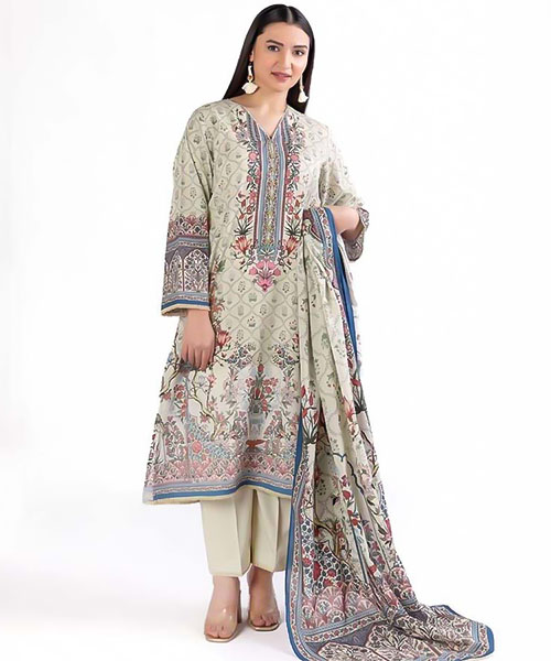 Green  Cotton Casual Wear Salwar Kameez