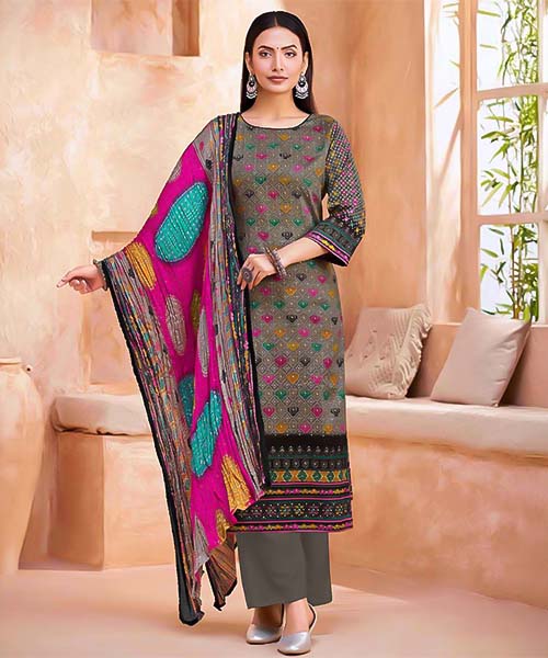 Green  Jam Casual Wear Salwar Kameez in edinburgh