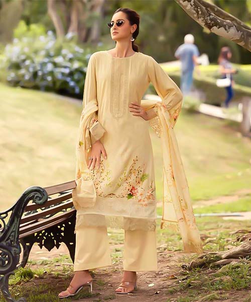 White Lawn Cotton Casual Wear Salwar Kameez in austin