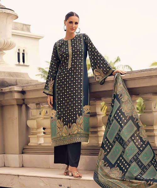 Blue Viscose Casual Wear Salwar Kameez in seattle