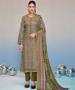 Elegant Viscose Pashmina Suit Collection