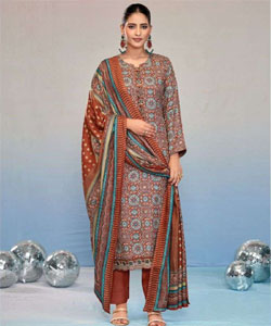 Elegant Viscose Pashmina Suit Collection