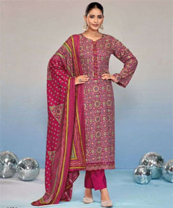 Elegant Viscose Pashmina Suit Collection