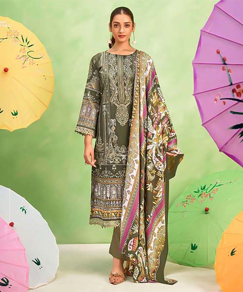 Green  Cotton Casual Wear Salwar Kameez in poole