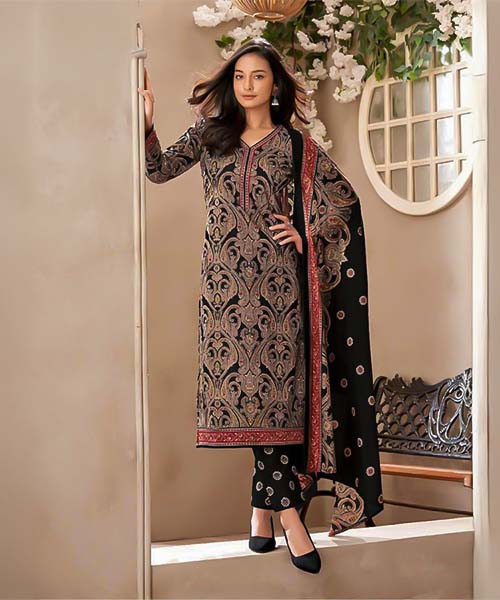 Black  Cotton Casual Wear Salwar Kameez in norway