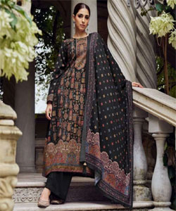 Luxurious Pure Pashmina Woven Casual Ensemble