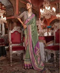 Dazzling Silk Saree Elevate Your Party Look