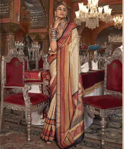 Dazzling Silk Saree Elevate Your Party Look