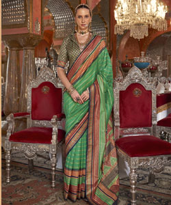 Dazzling Silk Saree Elevate Your Party Look