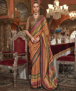 Dazzling Silk Saree Elevate Your Party Look