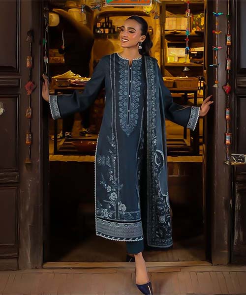 Grey Lawn Casual Wear Salwar Kameez in hereford