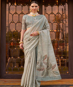 Party Wear Saree With Blouse