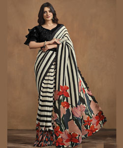 Fashion Meets Tradition Captivating Printed Sarees