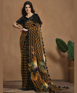 Fashion Meets Tradition Captivating Printed Sarees