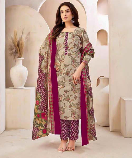 White  Cotton Casual Wear Salwar Kameez in liverpool