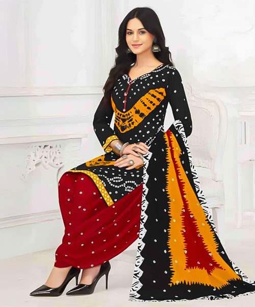Black  Rayon Casual Wear Salwar Kameez in northampton