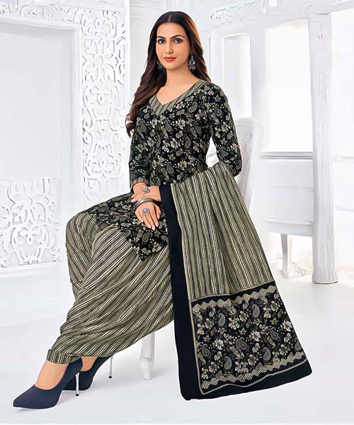 Black  Cotton Casual Wear Salwar Kameez in liverpool